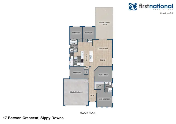 Floorplan of Homely house listing, 17 Barwon Crescent, Sippy Downs QLD 4556