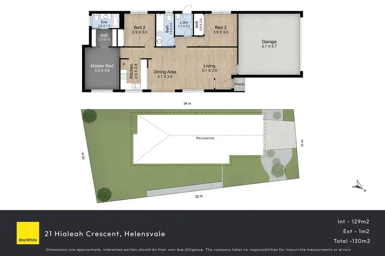Floorplan of Homely house listing, 21 Hialeah Crescent, Helensvale QLD 4212