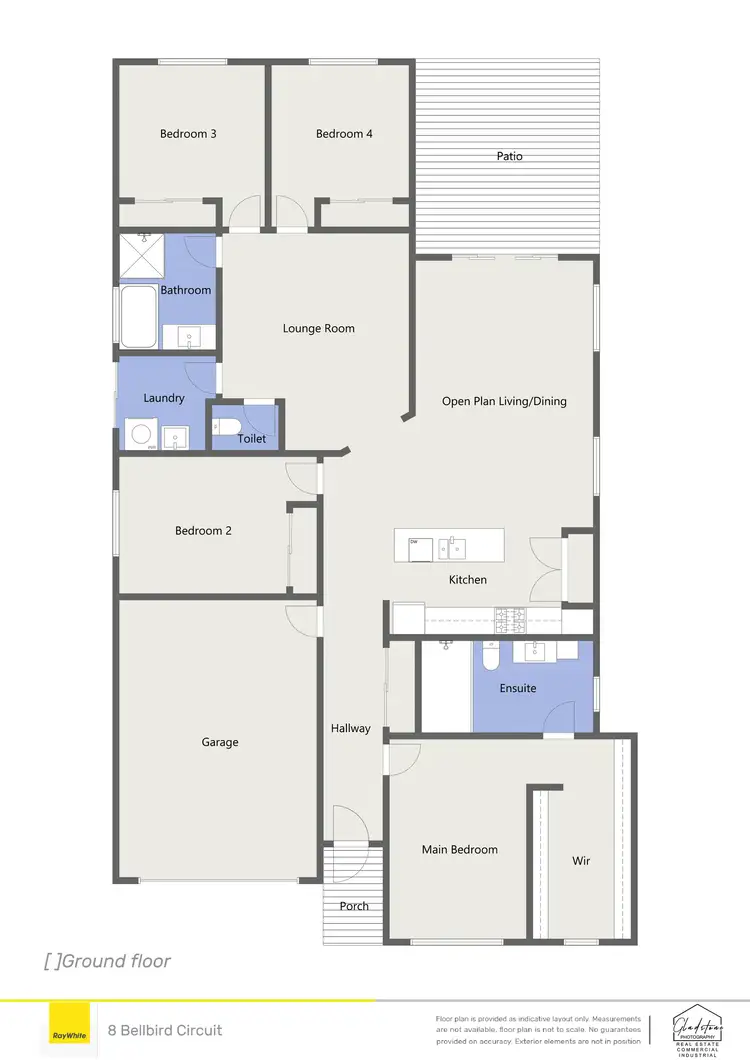 Floorplan of Homely house listing, 8 Bellbird Circuit, New Auckland QLD 4680