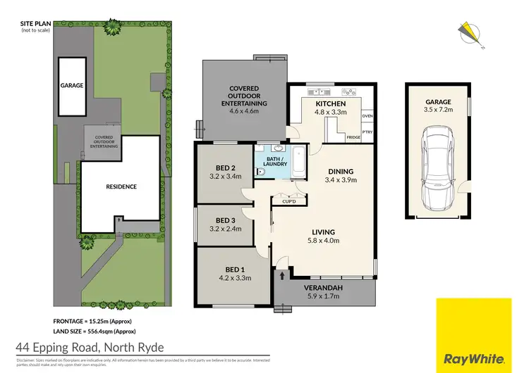 Floorplan of Homely house listing, 44 Epping Road, North Ryde NSW 2113
