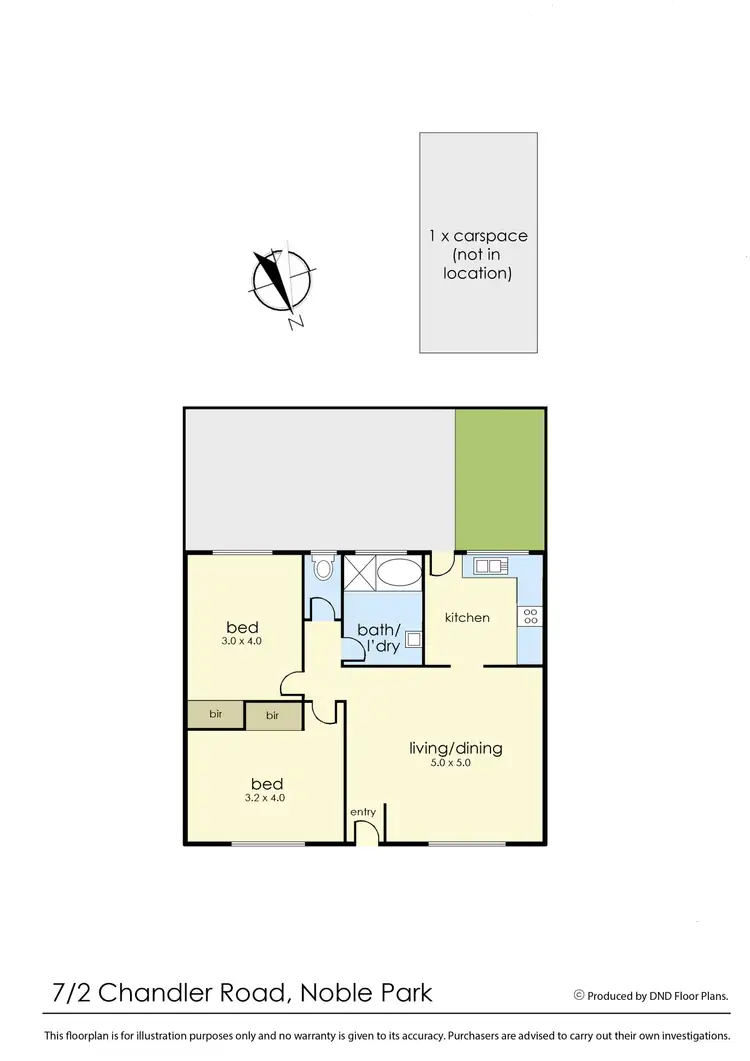 Floorplan of Homely unit listing, 7/2 Chandler Road, Noble Park VIC 3174
