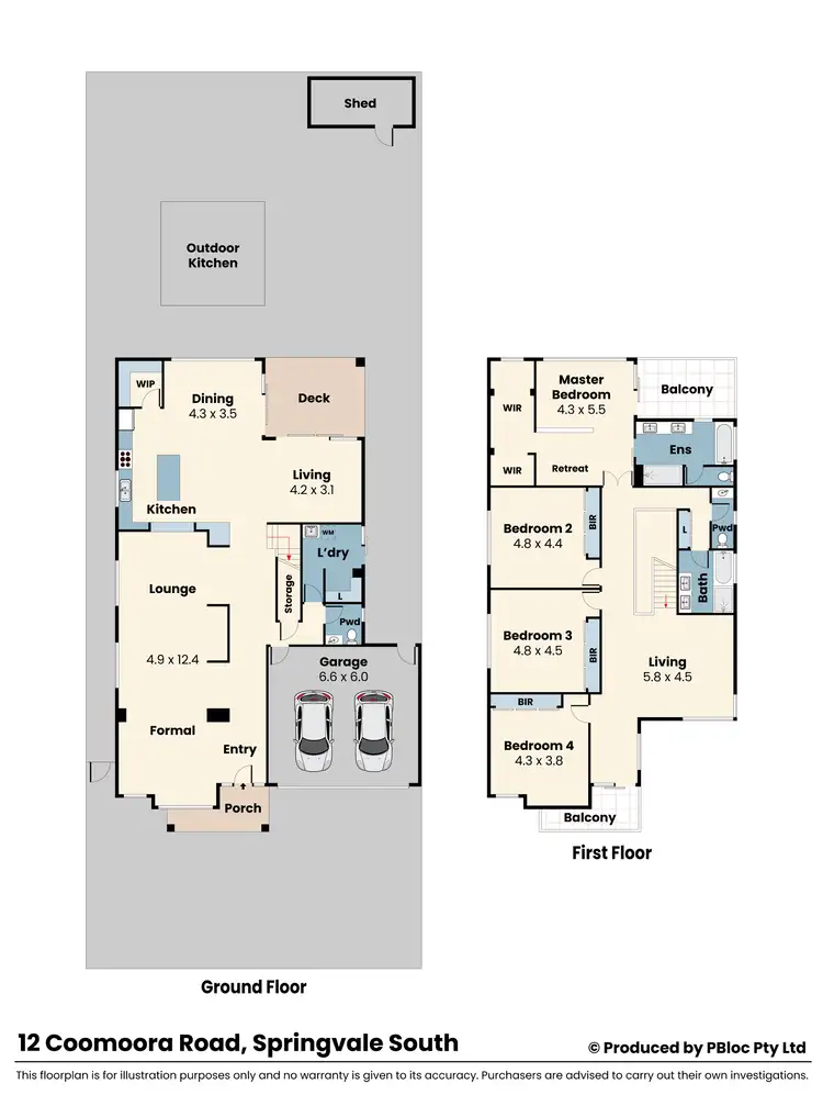 Floorplan of Homely house listing, 12 Coomoora Road, Springvale South VIC 3172