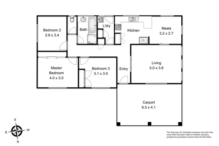 Floorplan of Homely house listing, 12 Malcolm Crescent, Keysborough VIC 3173
