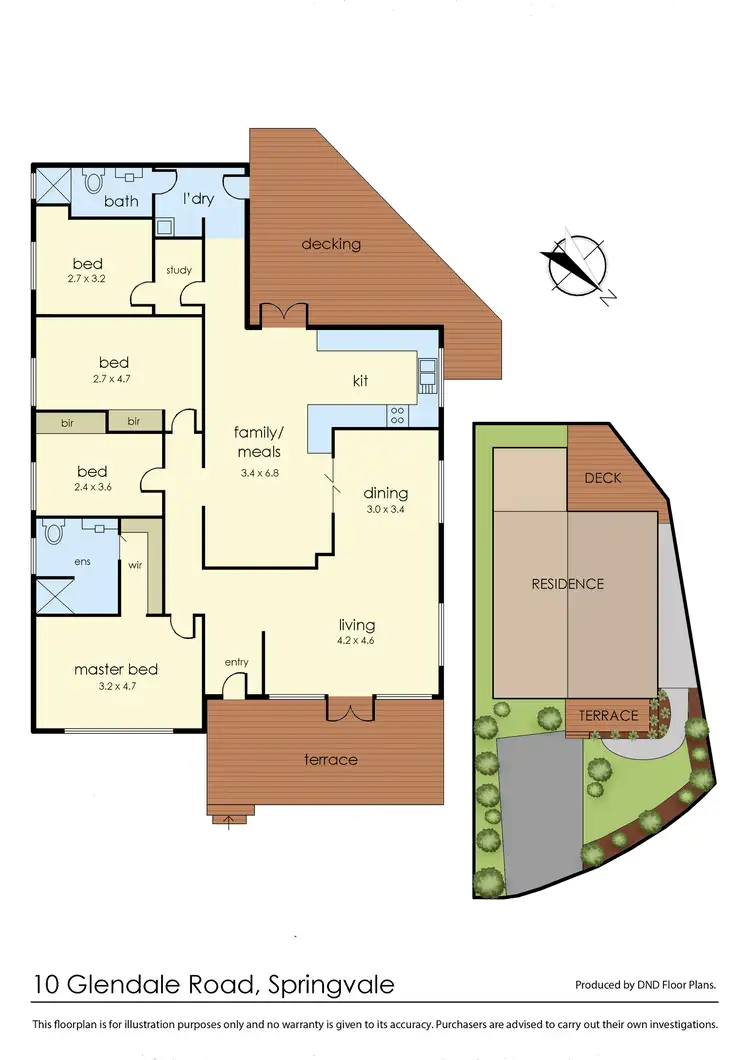 Floorplan of Homely house listing, 10 Glendale Road, Springvale VIC 3171