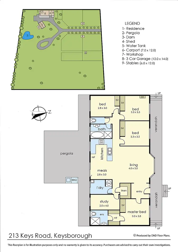 Floorplan of Homely house listing, 159-179 Keys Road, Keysborough VIC 3173