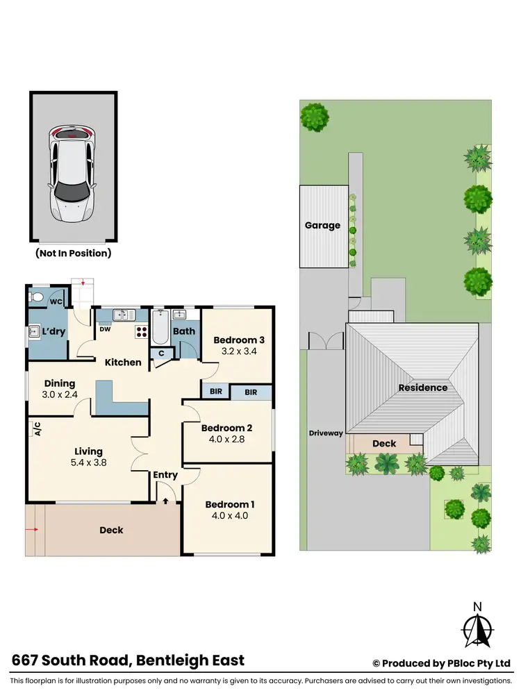 Floorplan of Homely house listing, 667 South Road, Bentleigh East VIC 3165