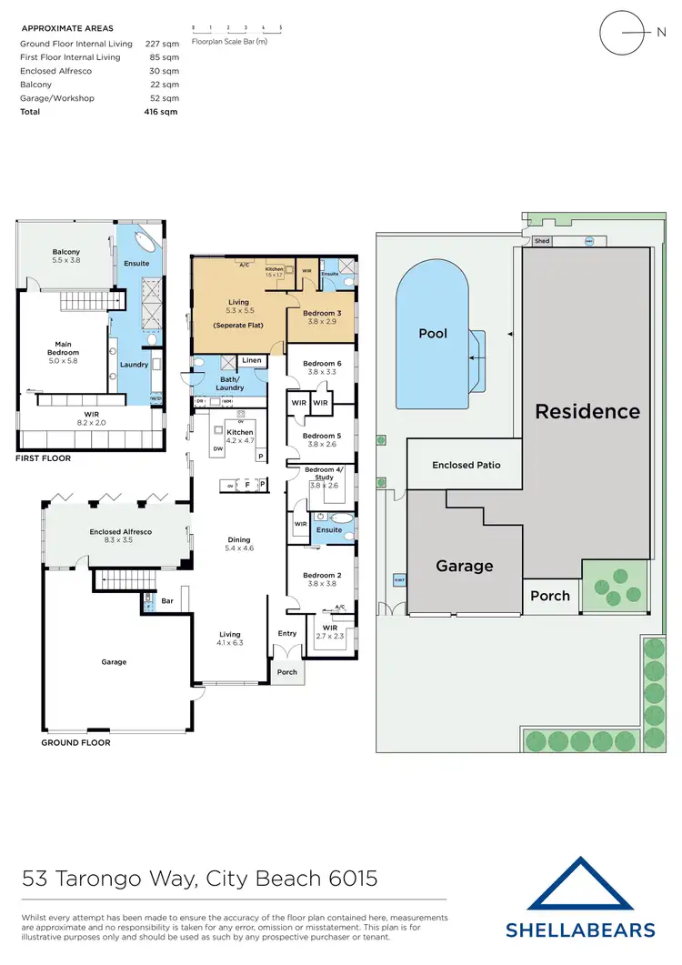 Floorplan of Homely house listing, 53 Tarongo Way, City Beach WA 6015