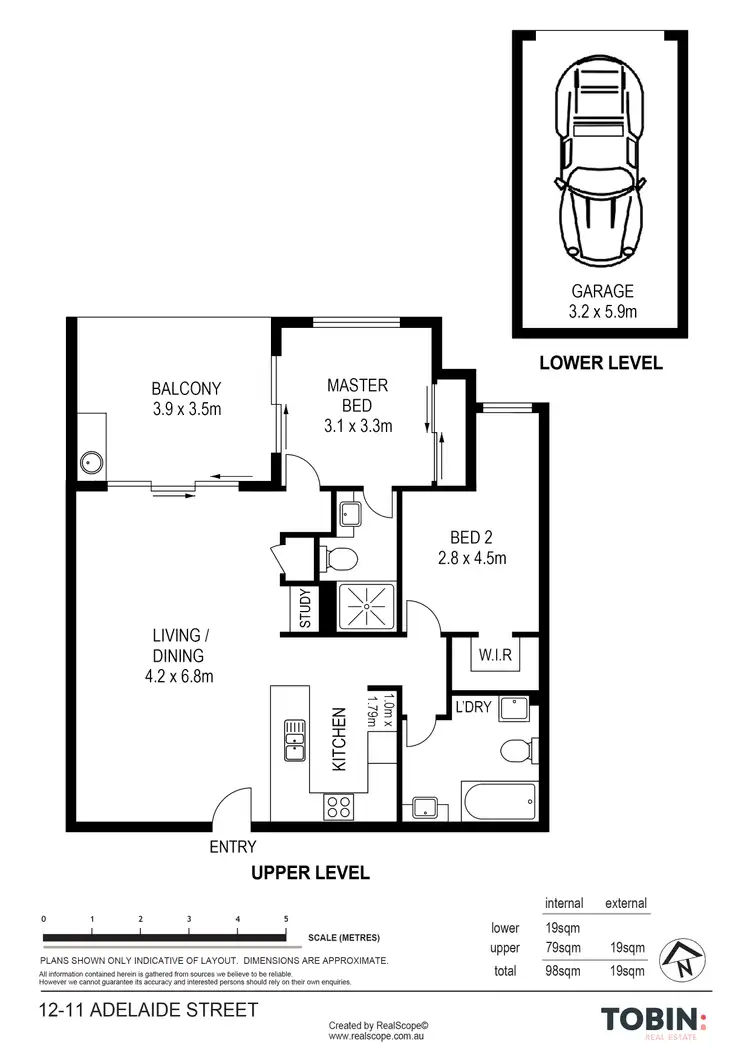 Floorplan of Homely apartment listing, 12/11-15 Adelaide Street, Carina QLD 4152