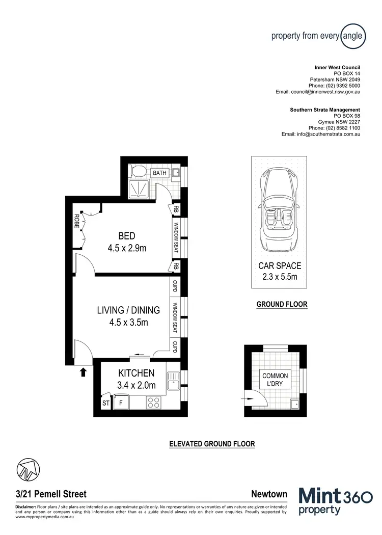 Floorplan of Homely apartment listing, 3/21 Pemell Street, Newtown NSW 2042