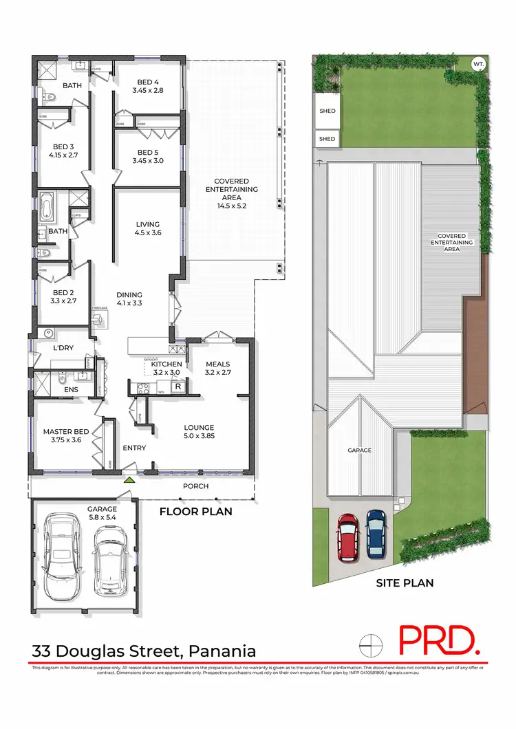 Floorplan of Homely house listing, 33 Douglas Street, Panania NSW 2213