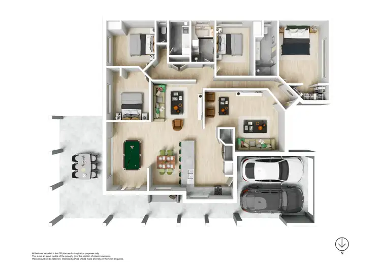 Floorplan of Homely house listing, 8 Watson Road, Beeliar WA 6164