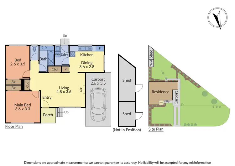 Floorplan of Homely unit listing, 2/19 Elizabeth Street, Bayswater VIC 3153