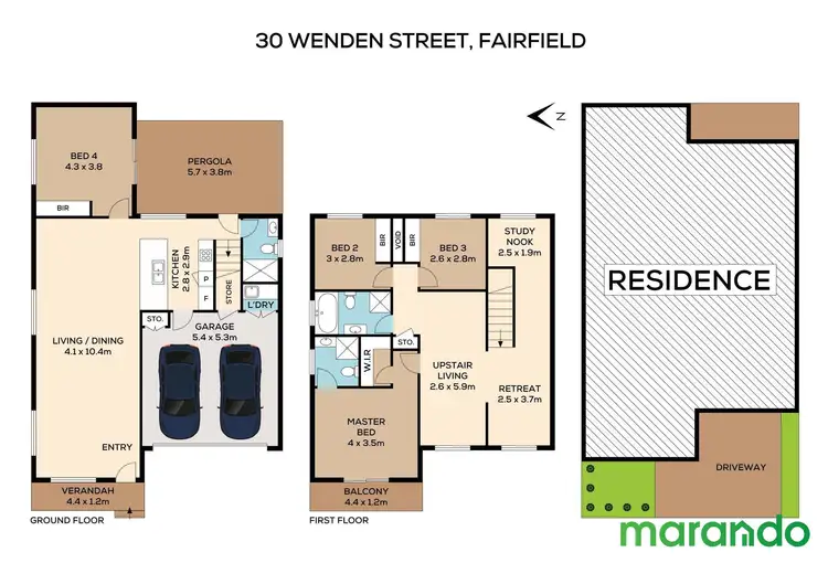Floorplan of Homely house listing, 30 Wenden Street, Fairfield NSW 2165