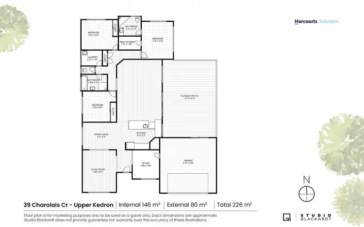 Floorplan of Homely house listing, 39 Charolais Crescent, Upper Kedron QLD 4055