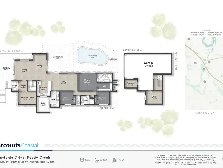 Floorplan of Homely house listing, 14 Gordonia Drive, Reedy Creek QLD 4227