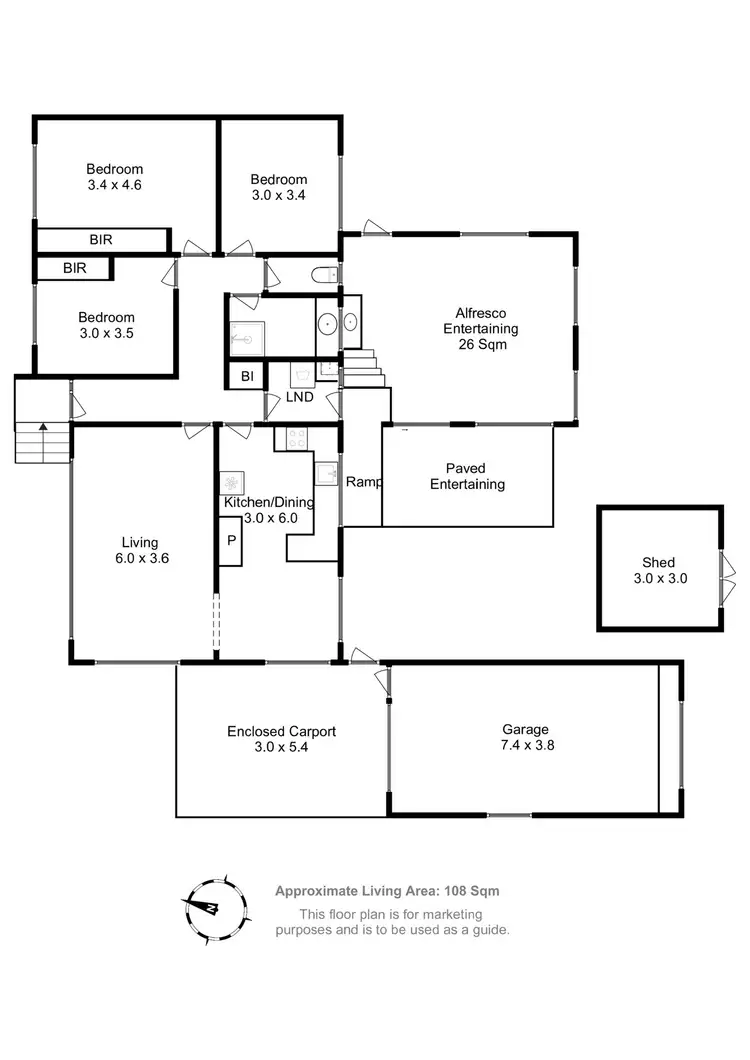 Floorplan of Homely house listing, 10 Croome Court, Berriedale TAS 7011