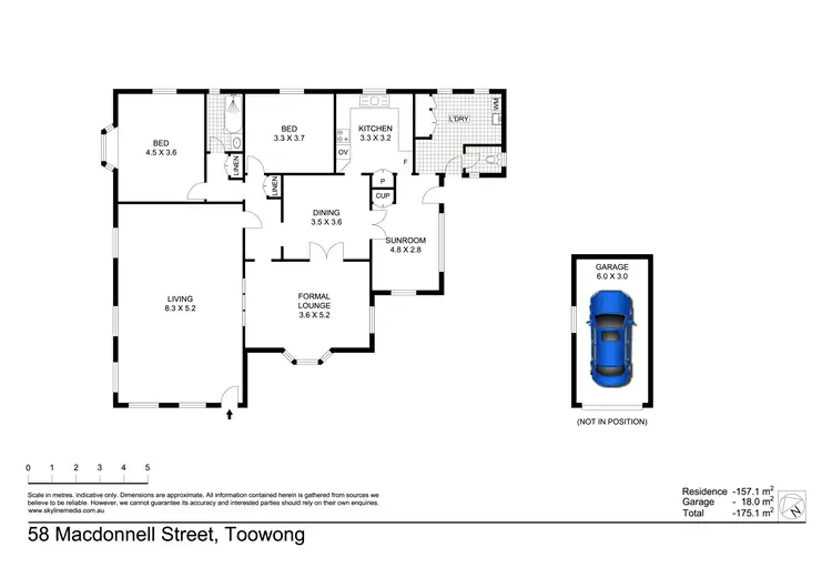 Floorplan of Homely house listing, 58 Macdonnell Street, Toowong QLD 4066