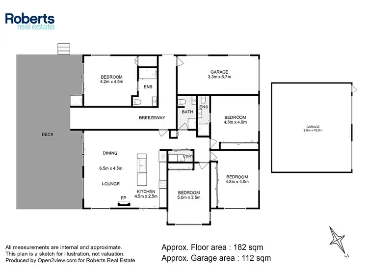 Floorplan of Homely house listing, 43 Harveys Farm Road, Bicheno TAS 7215