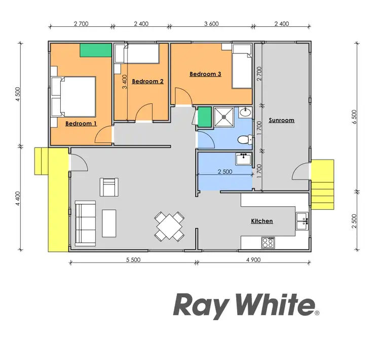 Floorplan of Homely house listing, 5 Ronald Road, Taree NSW 2430