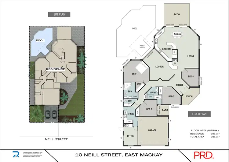 Floorplan of Homely house listing, 10 Neill Street, East Mackay QLD 4740