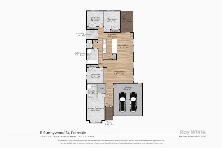 Floorplan of Homely house listing, 11 Sunnywood Street, Fernvale QLD 4306