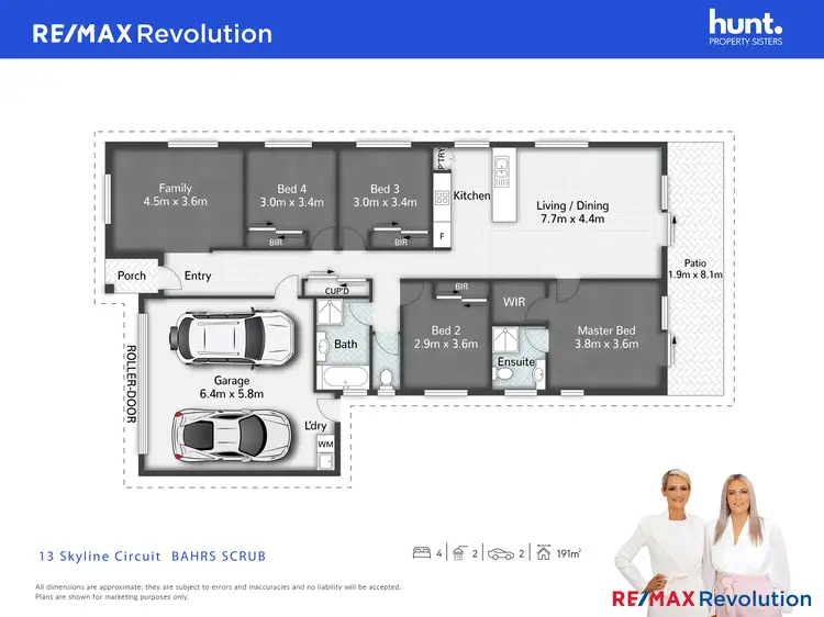 Floorplan of Homely house listing, 13 Skyline Circuit, Bahrs Scrub QLD 4207