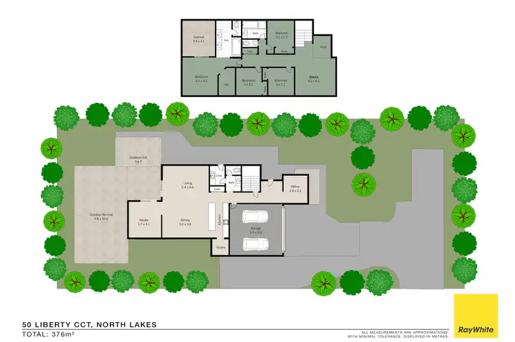 Floorplan of Homely house listing, 50 Liberty Circuit, North Lakes QLD 4509