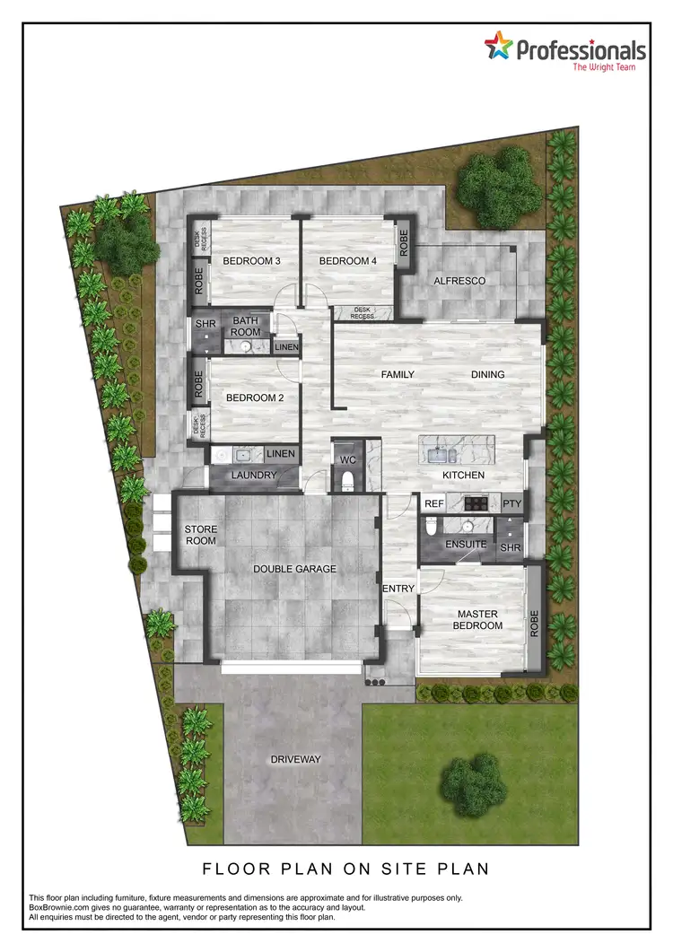 Floorplan of Homely land listing, LOT 1, 51 Holland Way, Kingsley WA 6026