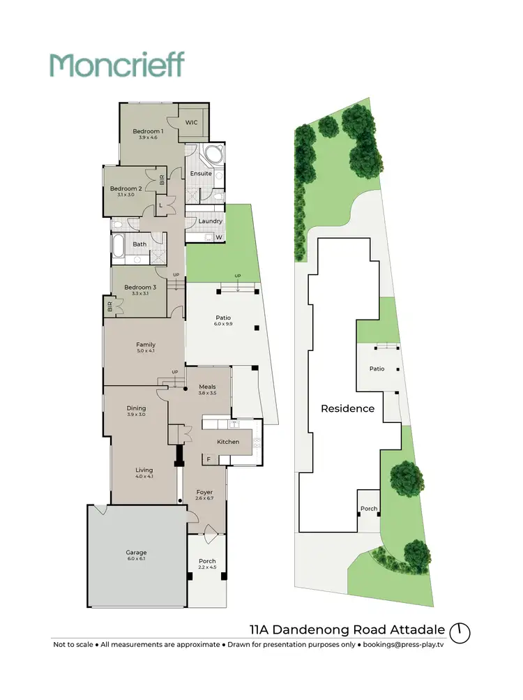 Floorplan of Homely house listing, 11A Dandenong Road, Attadale WA 6156