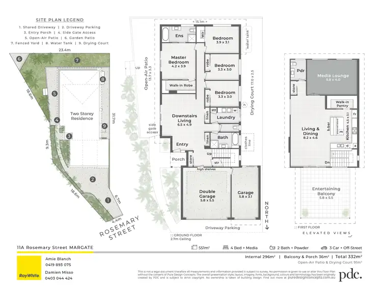 Floorplan of Homely house listing, 11A Rosemary Street, Margate QLD 4019