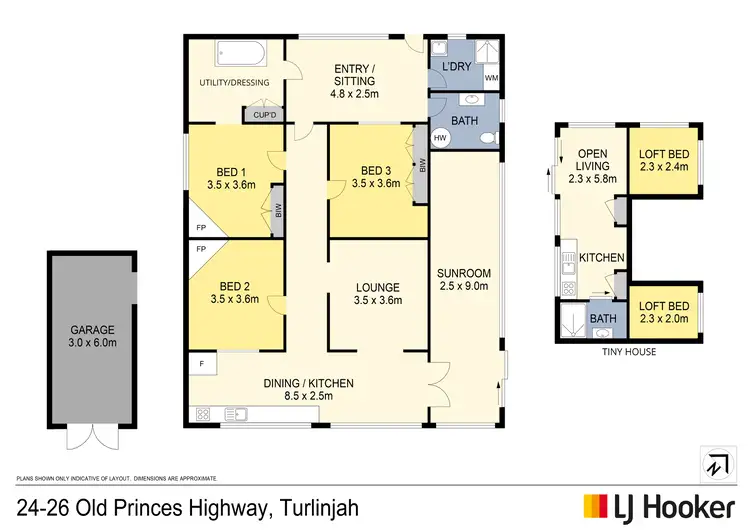 Floorplan of Homely house listing, 24-26 Old Princes Highway, Turlinjah NSW 2537