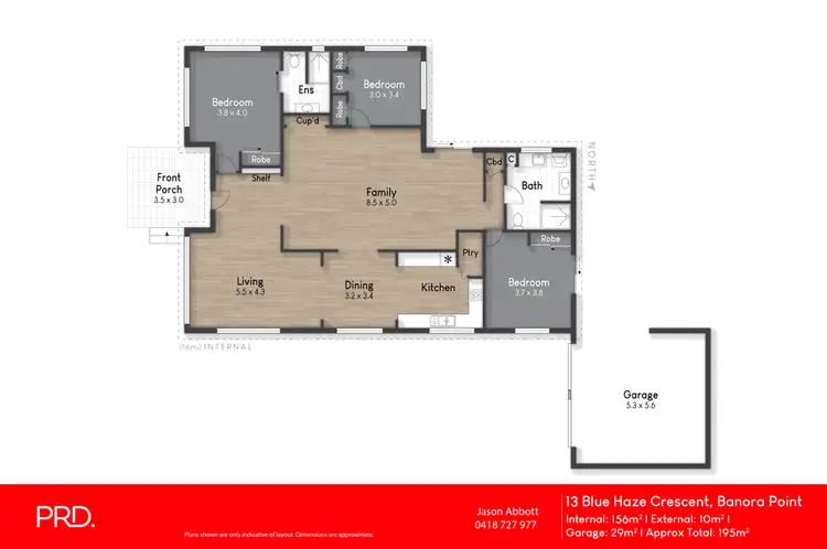 Floorplan of Homely house listing, 13 Blue Haze Crescent, Banora Point NSW 2486