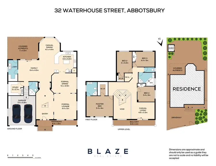Floorplan of Homely house listing, 32 Waterhouse Street, Abbotsbury NSW 2176