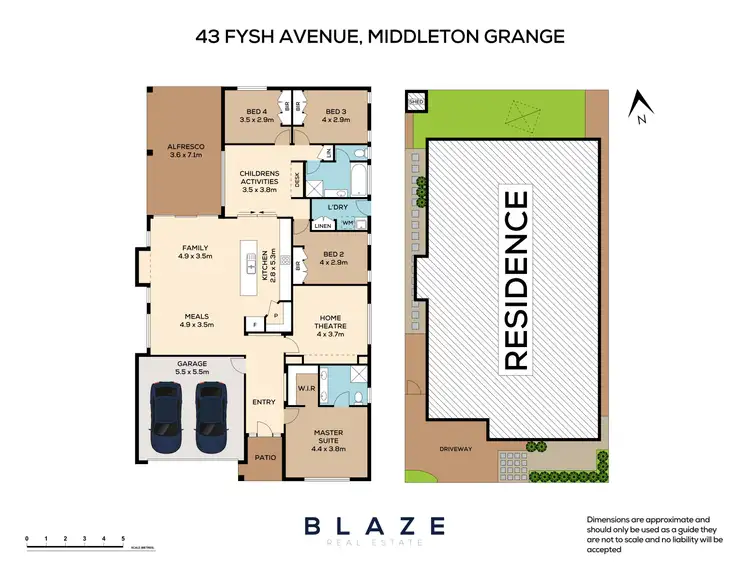 Floorplan of Homely house listing, 43 Fysh Avenue, Middleton Grange NSW 2171