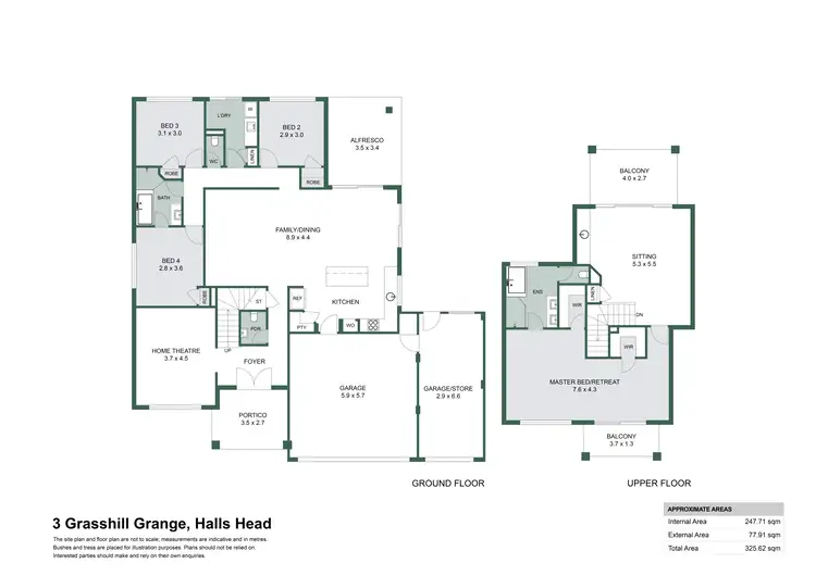 Floorplan of Homely house listing, 3 Grasshill Grange, Halls Head WA 6210