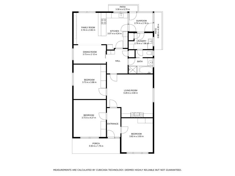 Floorplan of Homely house listing, 24 Robinson Street, Camperdown VIC 3260