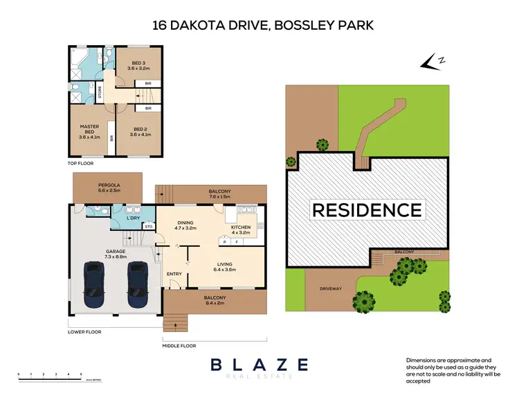 Floorplan of Homely house listing, 16 Dakota Drive, Bossley Park NSW 2176