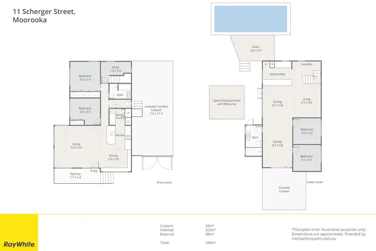 Floorplan of Homely house listing, 11 Scherger Street, Moorooka QLD 4105