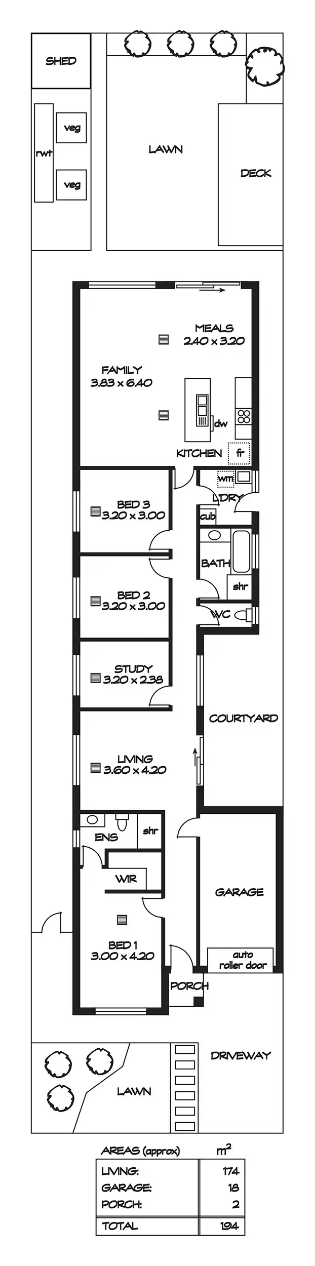 Floorplan of Homely house listing, 12A Birch Grove, Dernancourt SA 5075