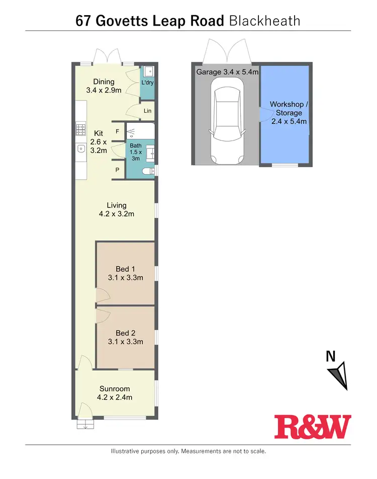 Floorplan of Homely house listing, 67 Govetts Leap Road, Blackheath NSW 2785