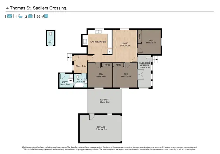 Floorplan of Homely house listing, 4 Thomas Street, Sadliers Crossing QLD 4305
