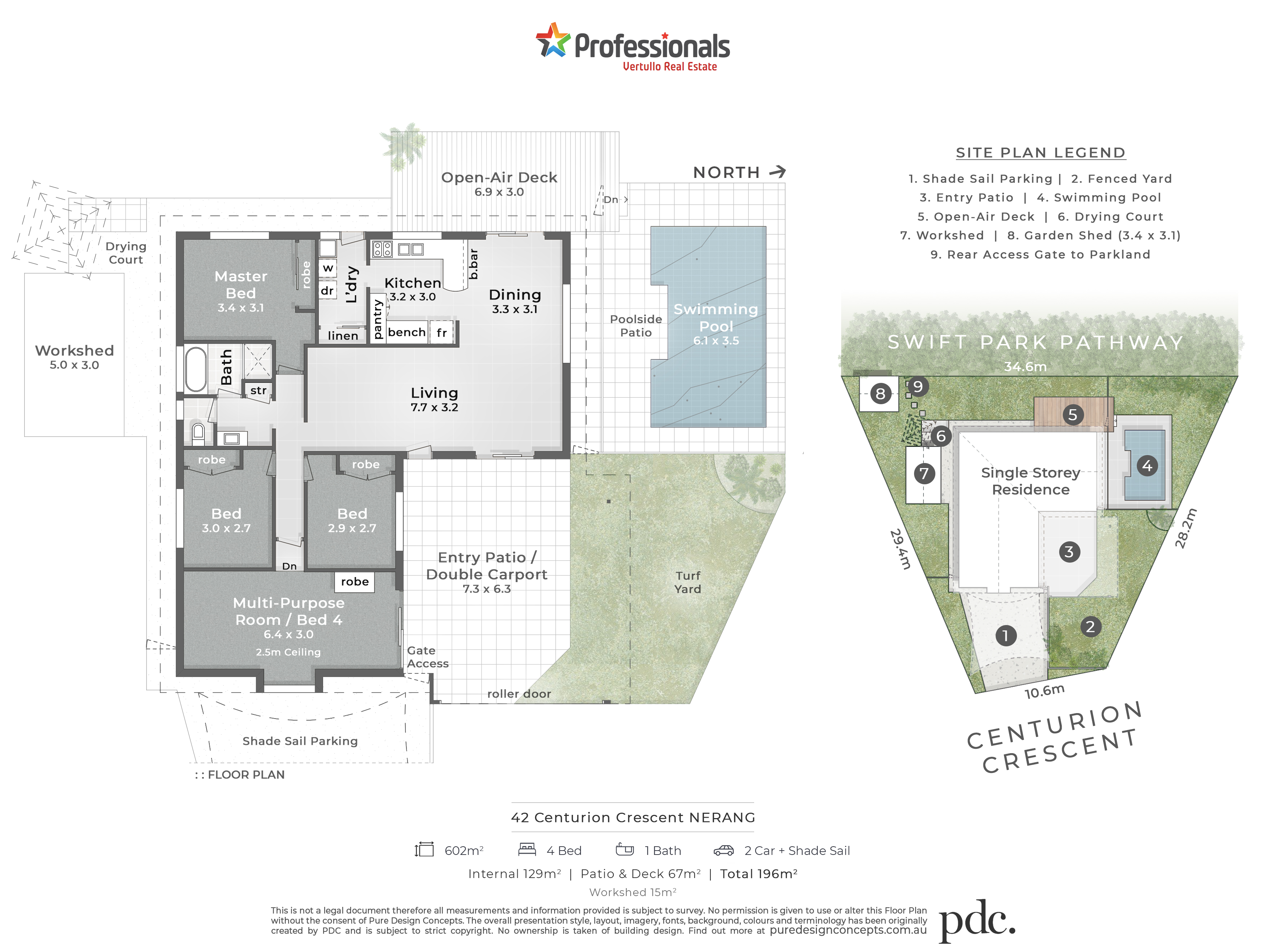 Floorplan of Homely house listing, 42 Centurion Crescent, Nerang QLD 4211