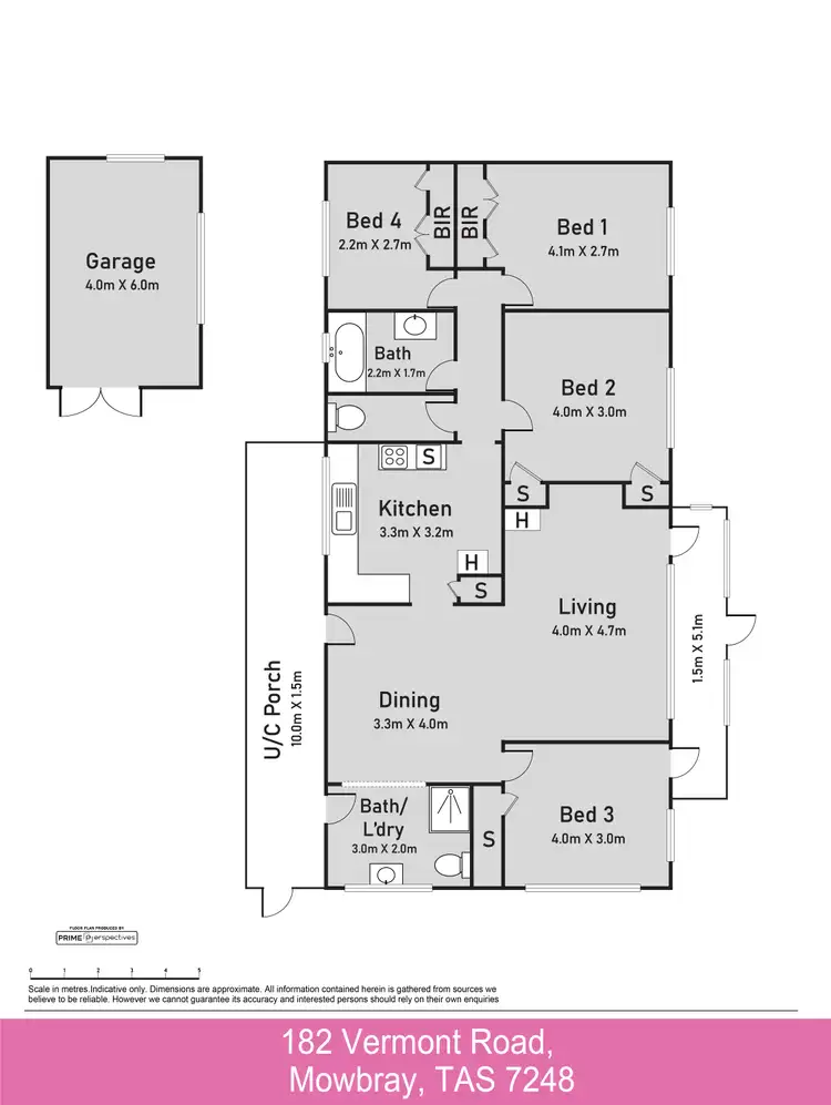 Floorplan of Homely house listing, 182 Vermont Road, Mowbray TAS 7248