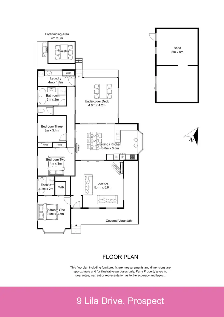 Floorplan of Homely house listing, 9 Lila Drive, Prospect TAS 7250