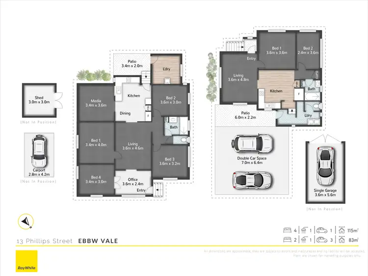 Floorplan of Homely house listing, 13 Phillips Street, Ebbw Vale QLD 4304