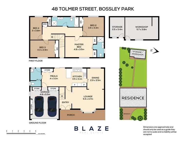 Floorplan of Homely house listing, 48 Tolmer Street, Bossley Park NSW 2176
