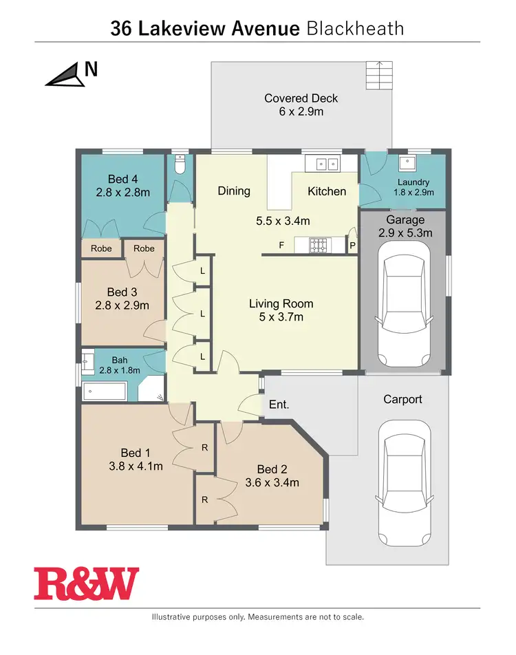 Floorplan of Homely house listing, 36 Lakeview Avenue, Blackheath NSW 2785