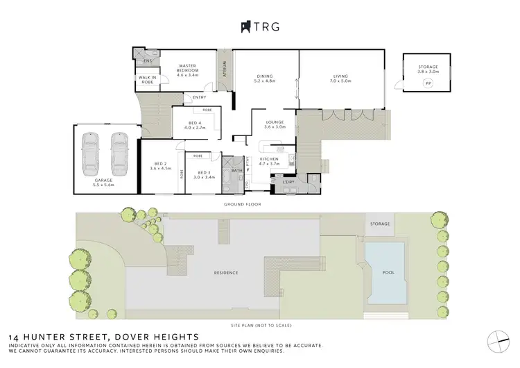 Floorplan of Homely house listing, 14 Hunter Street, Dover Heights NSW 2030