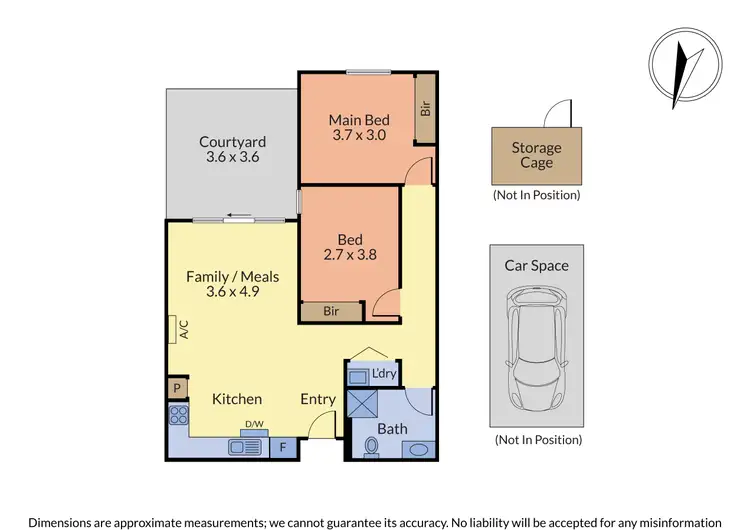 Floorplan of Homely apartment listing, G08/1172 Burwood Highway, Upper Ferntree Gully VIC 3156