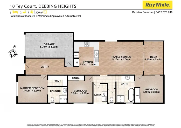 Floorplan of Homely house listing, 10 Tey Court, Deebing Heights QLD 4306
